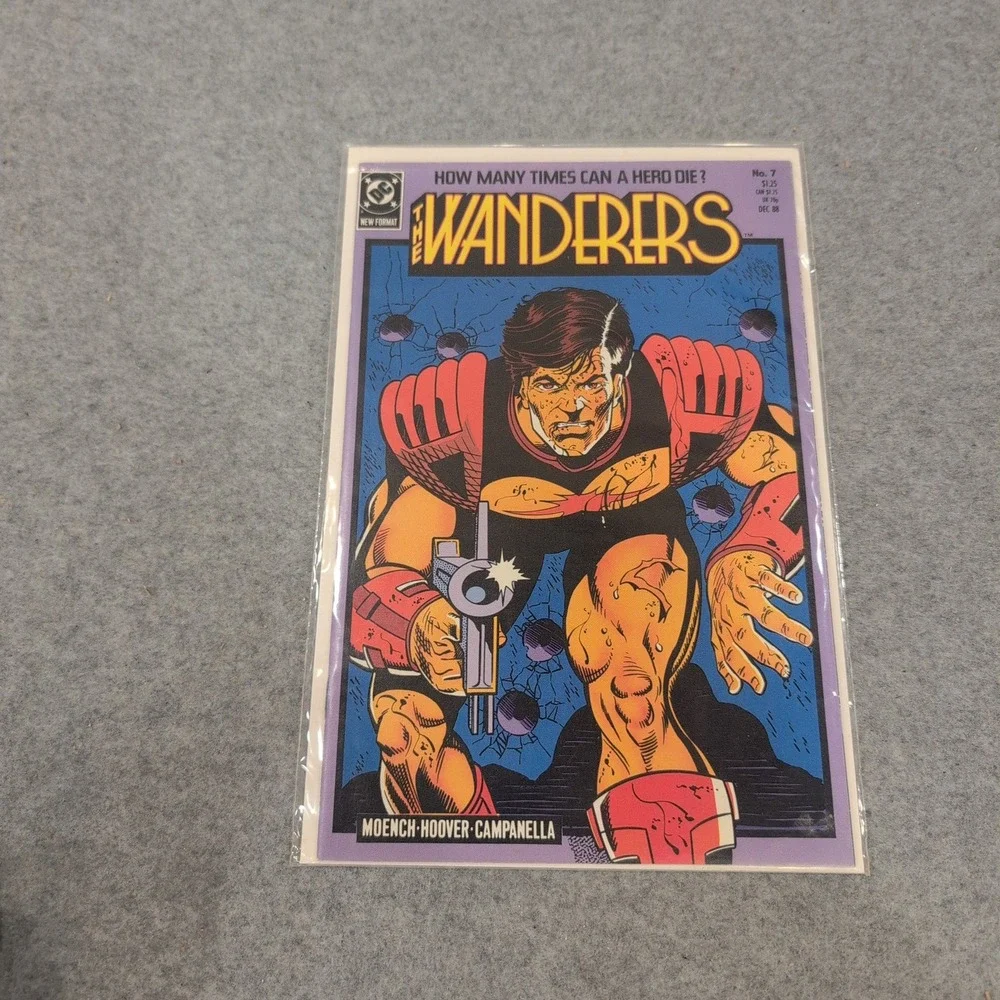 The Wanderers No. 7 DC Comics Dec 1988 Moench Hoover Campanella New Format - Picture 1 of 1
